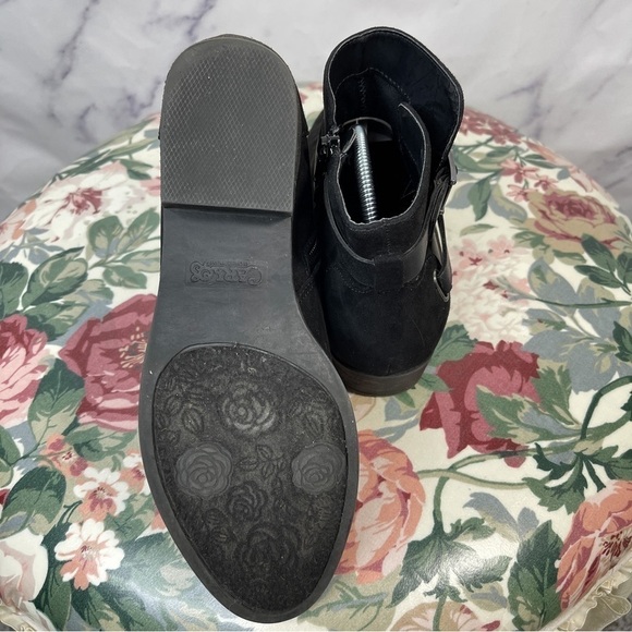 CARLOS by Carlos Santana | Black “Boston” Booties | 8 1/2 - Picture 6 of 10